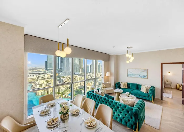 Durrani Homes - Grandiose 5Br Besides Dubai Mall With Burjkhalifa And Fountain View