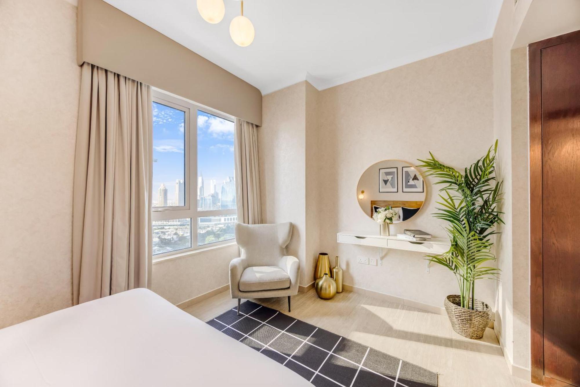 Durrani Homes - Grandiose 5br Besides Mall With Burjkhalifa And Fountain View अपार्टमेंट *