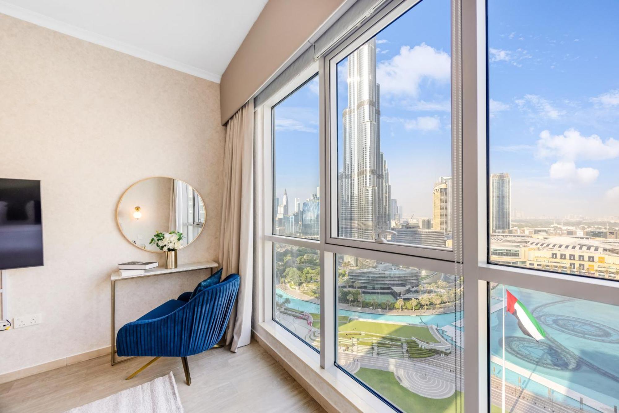 अपार्टमेंट Durrani Homes - Grandiose 5br Besides Mall With Burjkhalifa And Fountain View *