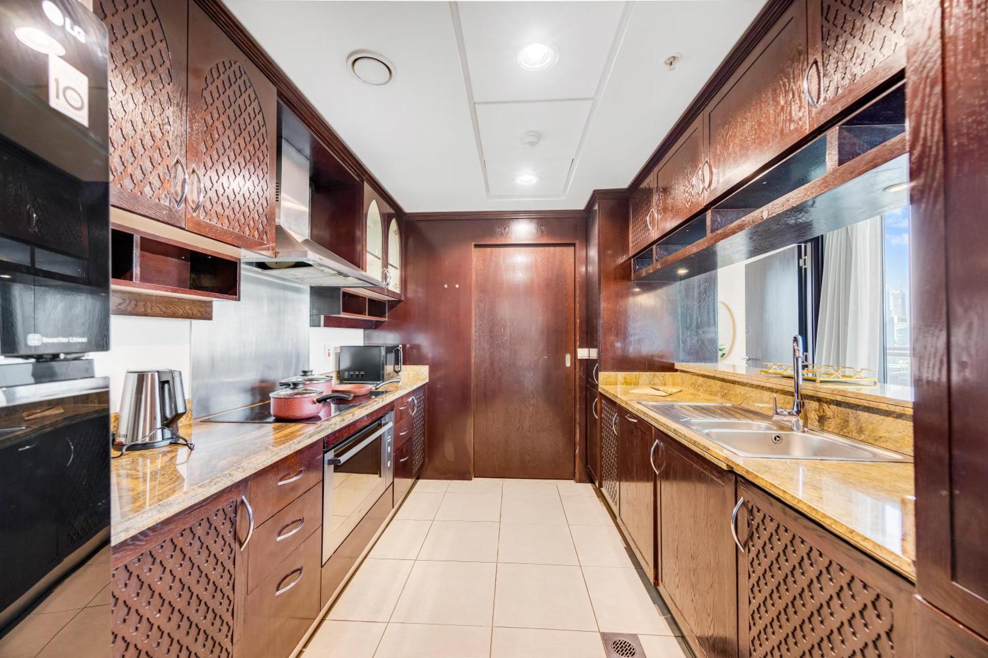 अपार्टमेंट Durrani Homes - Grandiose 5br Besides Mall With Burjkhalifa And Fountain View