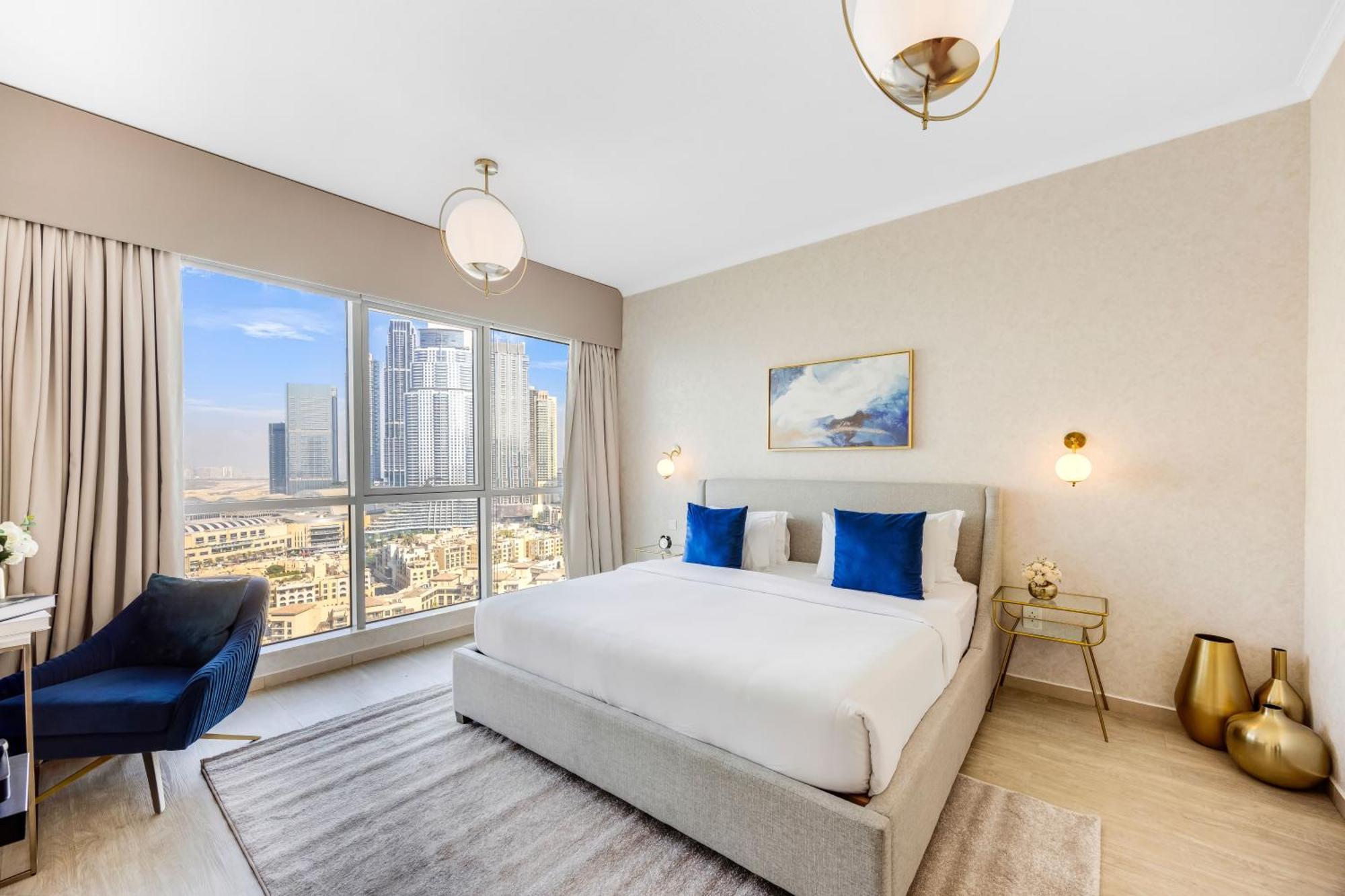 Durrani Homes - Grandiose 5br Besides Mall With Burjkhalifa And Fountain View अपार्टमेंट *