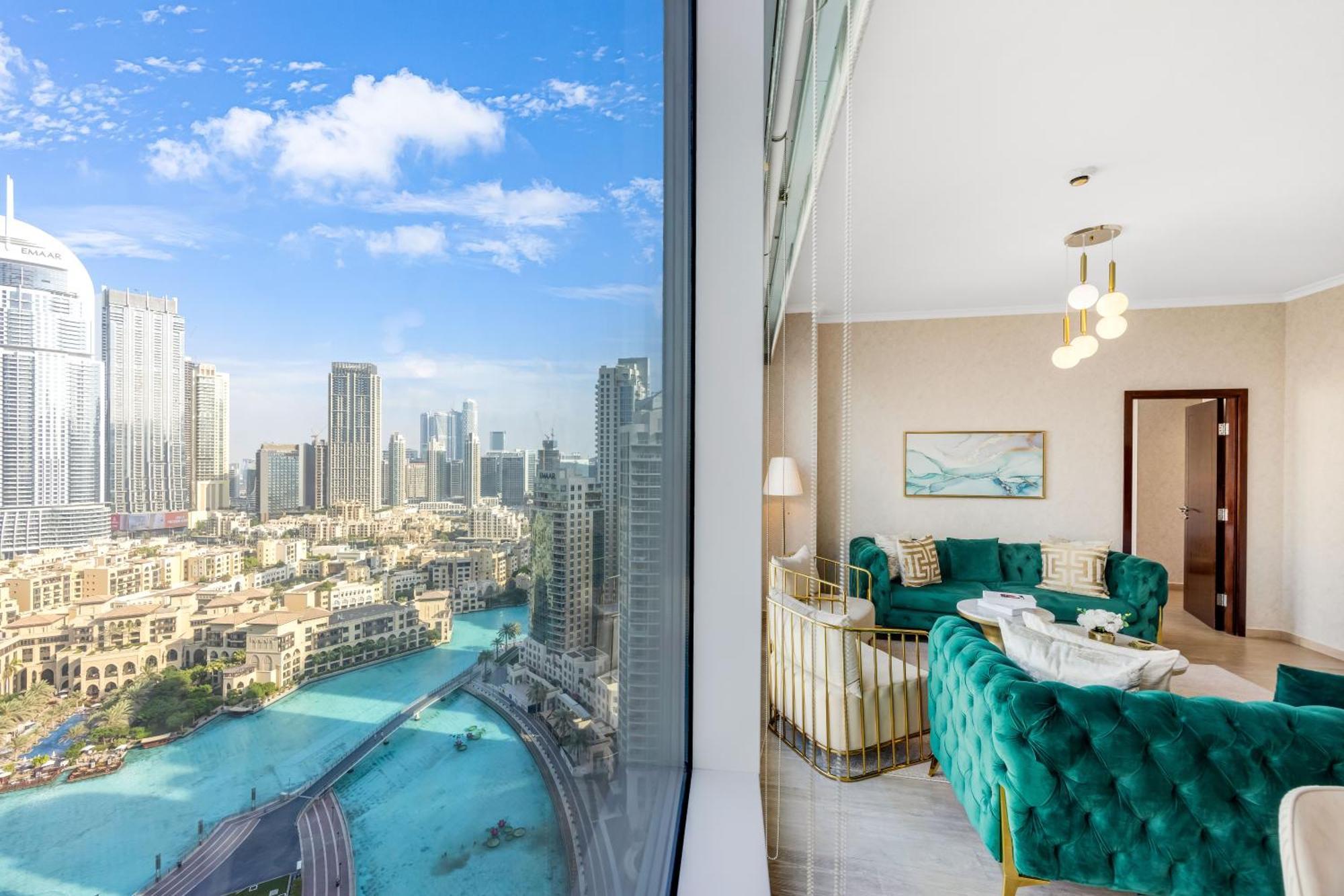 Durrani Homes - Grandiose 5br Besides Mall With Burjkhalifa And Fountain View अपार्टमेंट Dubai