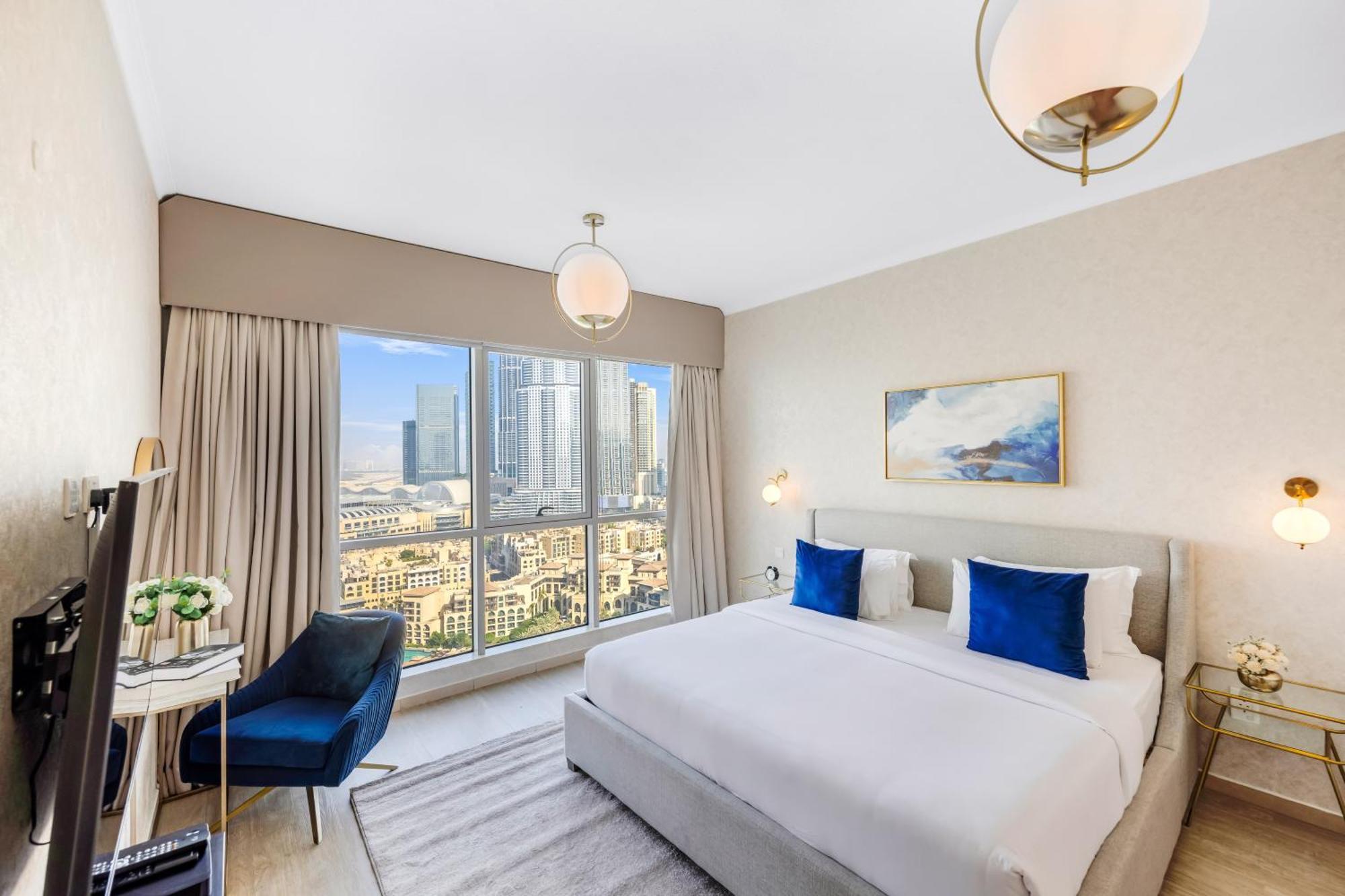 Durrani Homes - Grandiose 5br Besides Mall With Burjkhalifa And Fountain View अपार्टमेंट Dubai