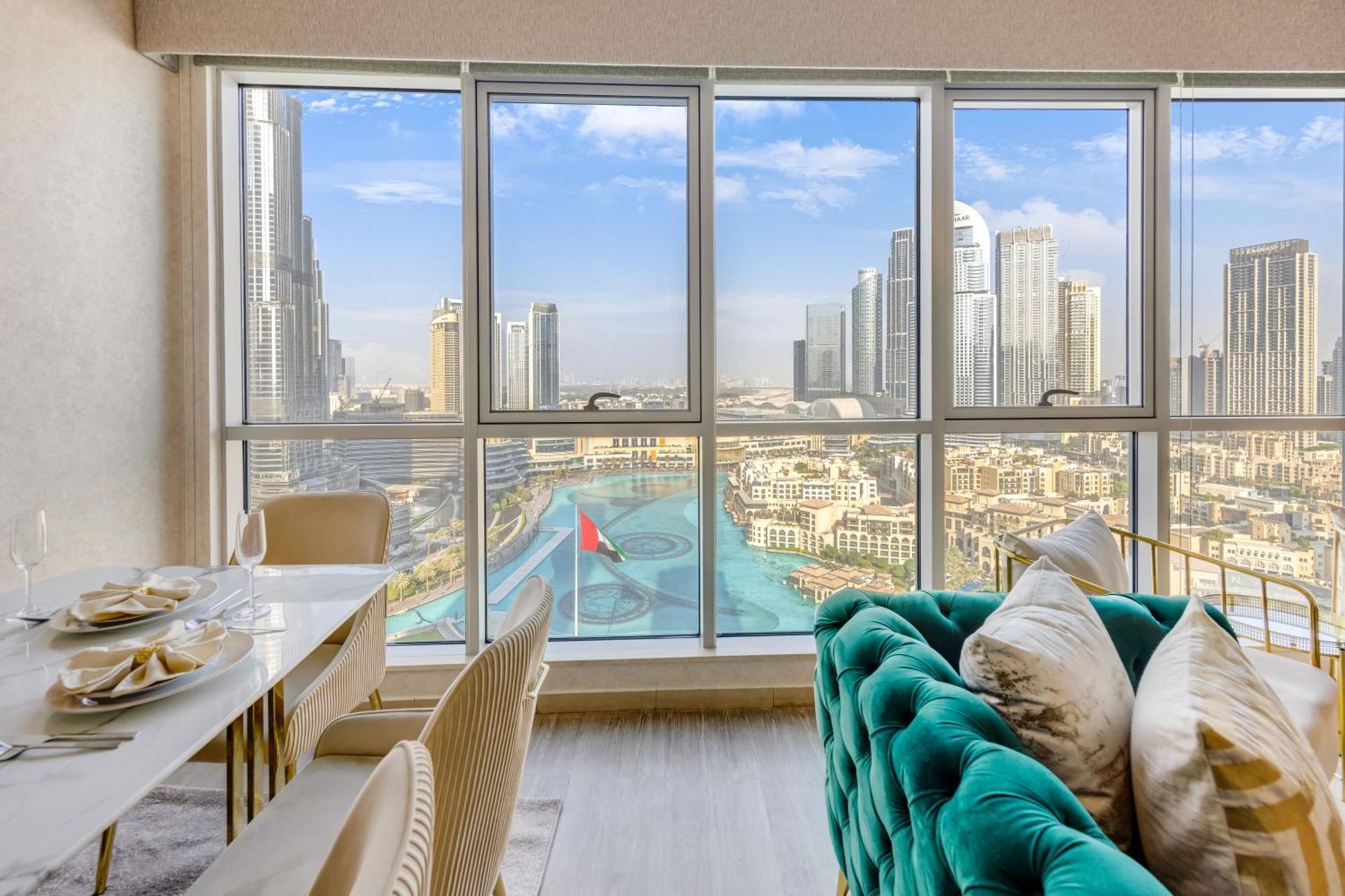 Durrani Homes - Grandiose 5br Besides Mall With Burjkhalifa And Fountain View अपार्टमेंट Dubai