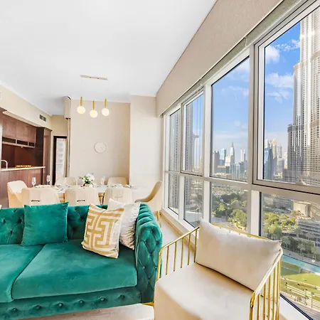 Durrani Homes - Grandiose 5Br Besides Dubai Mall With Burjkhalifa And Fountain View Exterior photo
